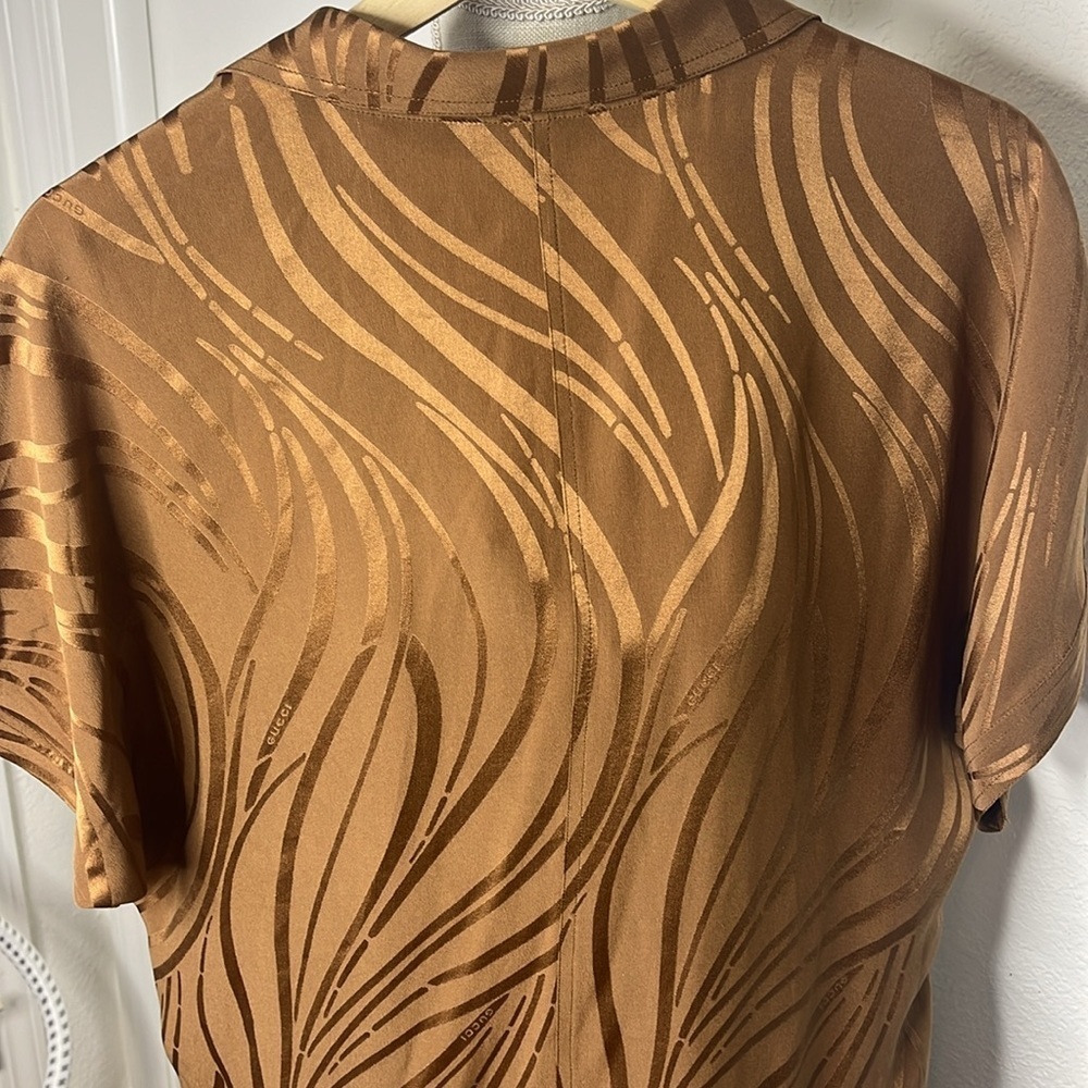 GUCCI 1972 SILK DRESS JAWDROPPING!! - Picture 6 of 14